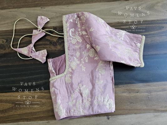 Gadwal Crepe Silk Tissue Blouse
