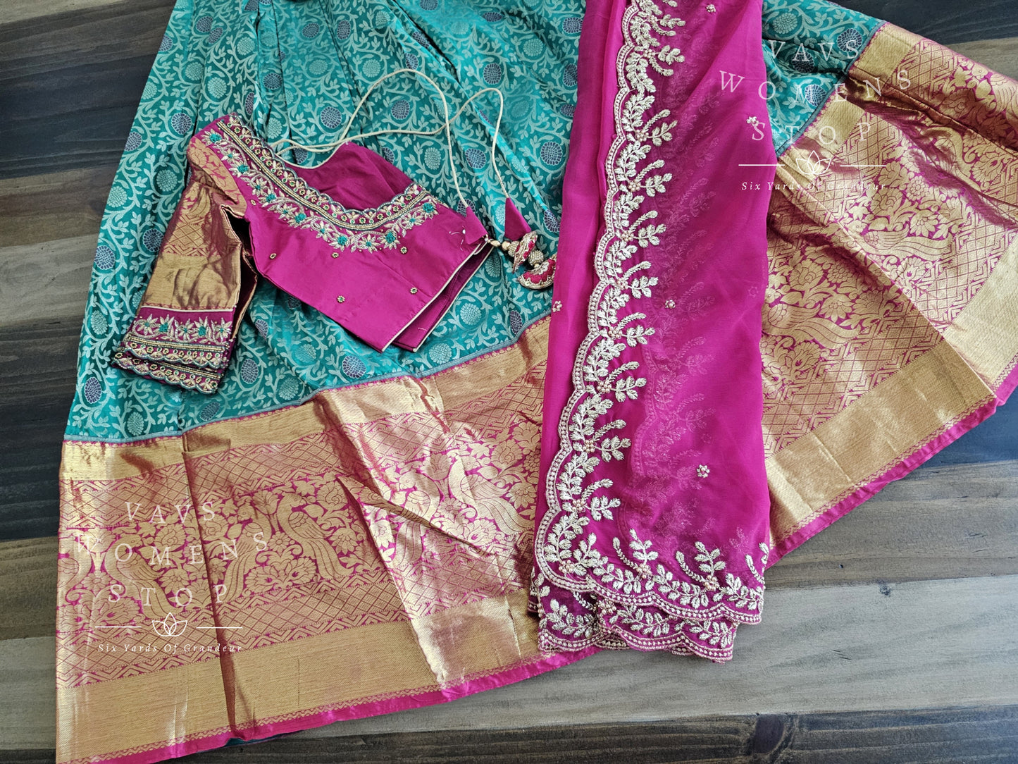 Traditional Half Saree Set