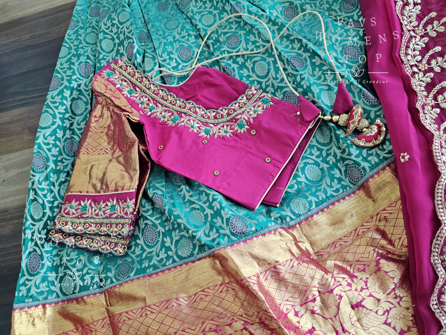 Traditional Half Saree Set