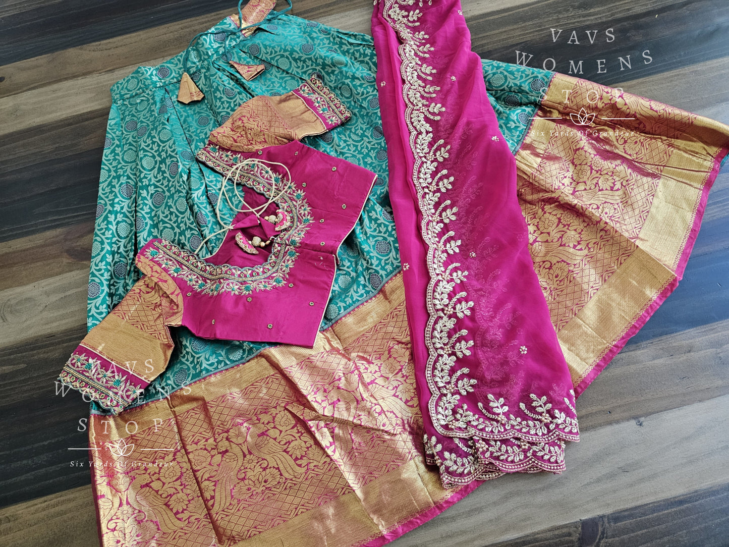 Traditional Half Saree Set