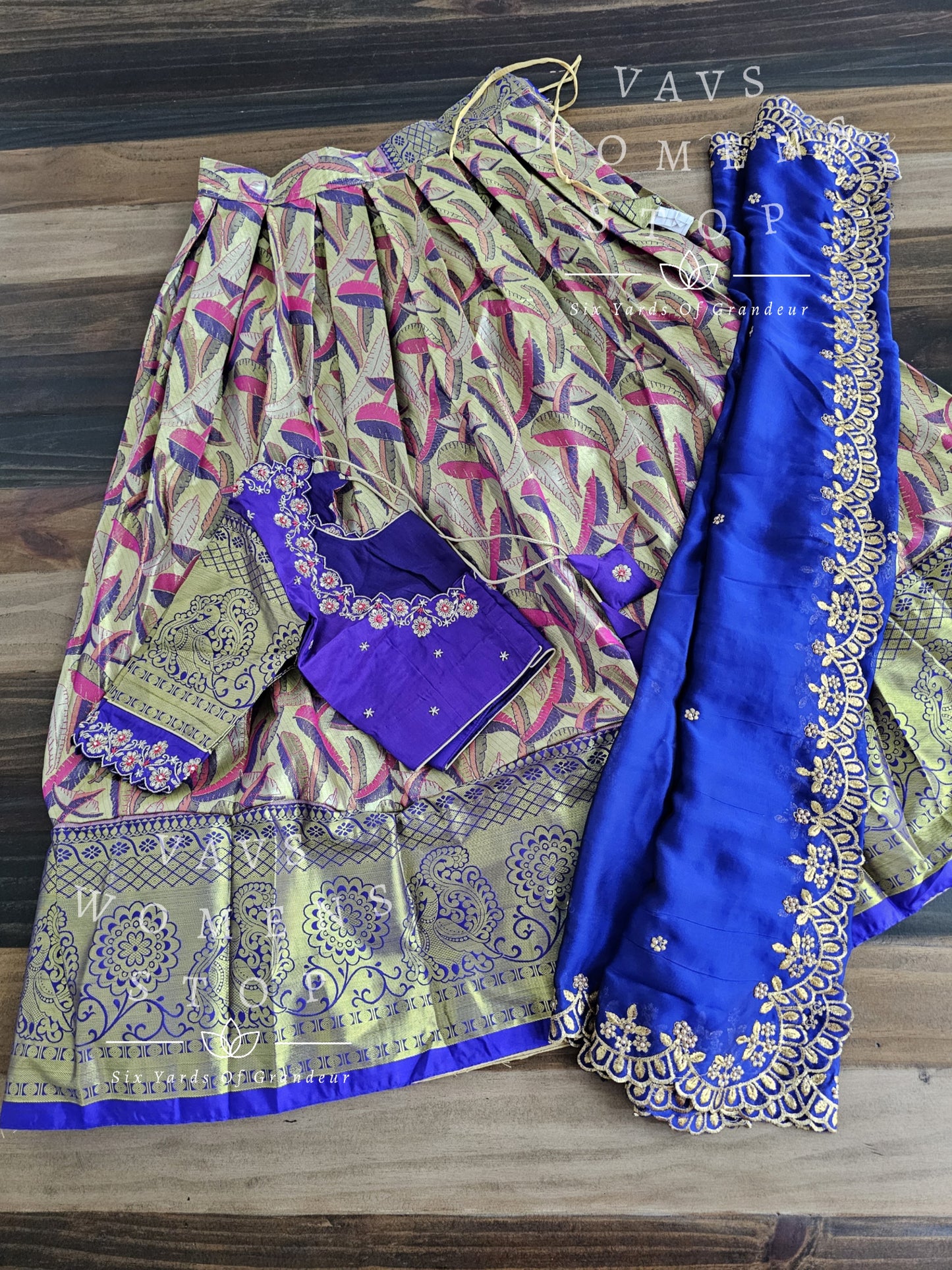 Traditional Half Saree Set