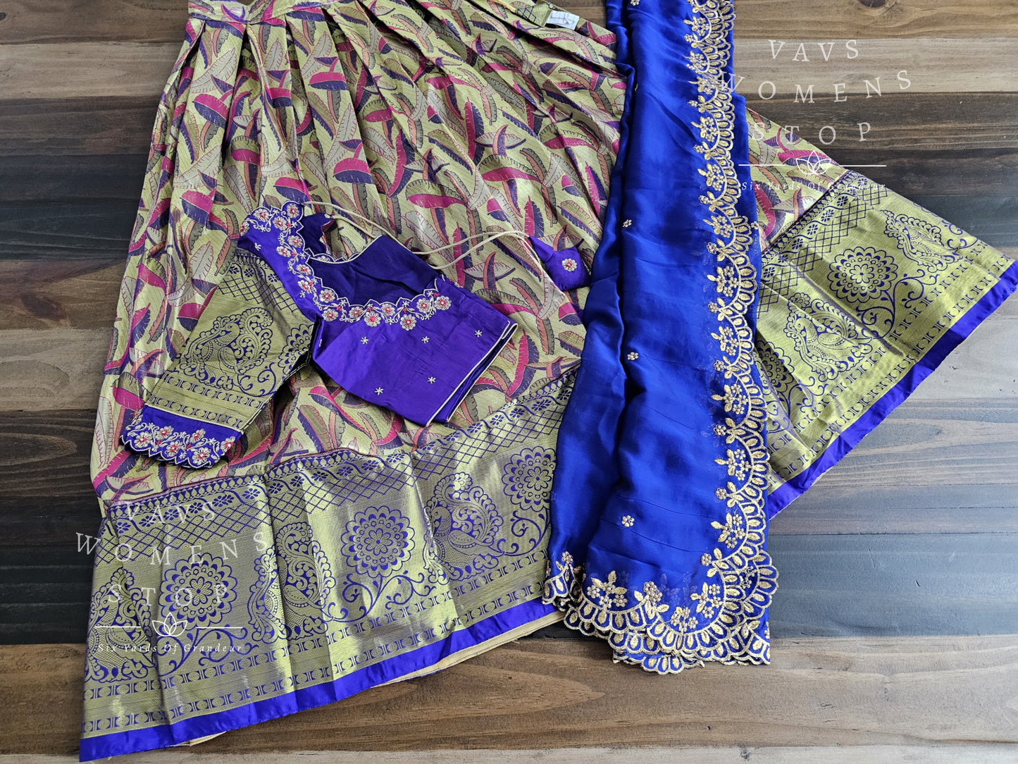 Traditional Half Saree Set