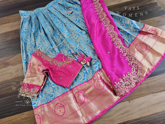 Traditional Half Saree Set