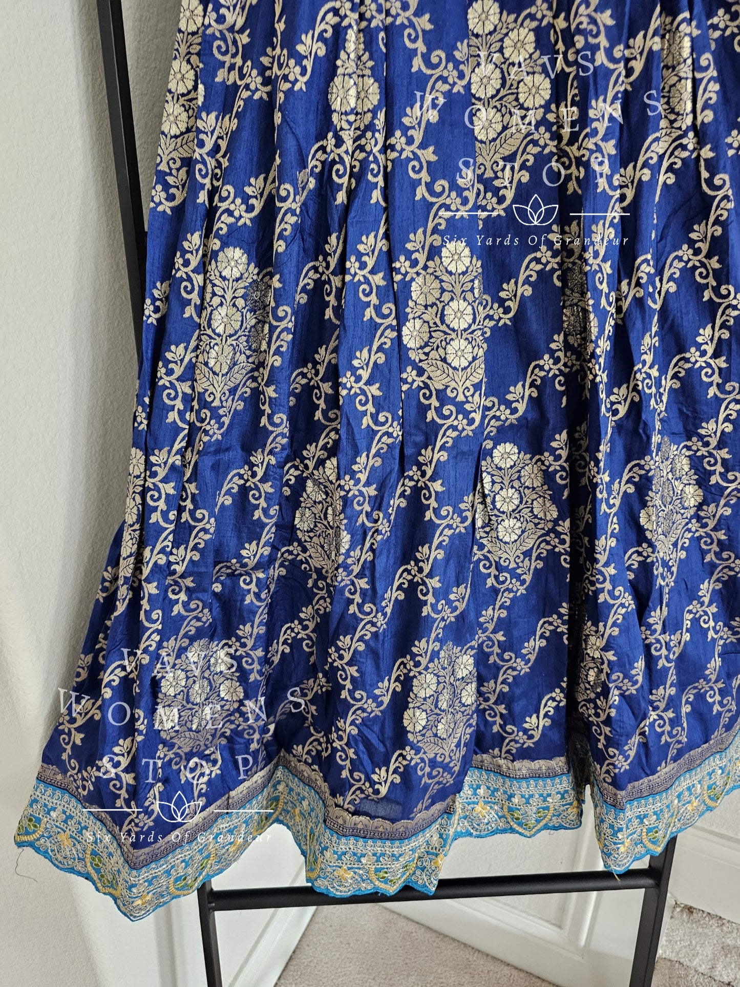 Designer Dola Benarasi Long Frock