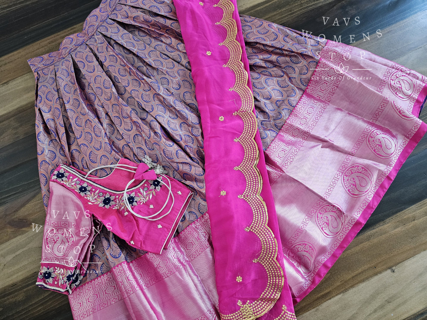 Traditional Half Saree Set