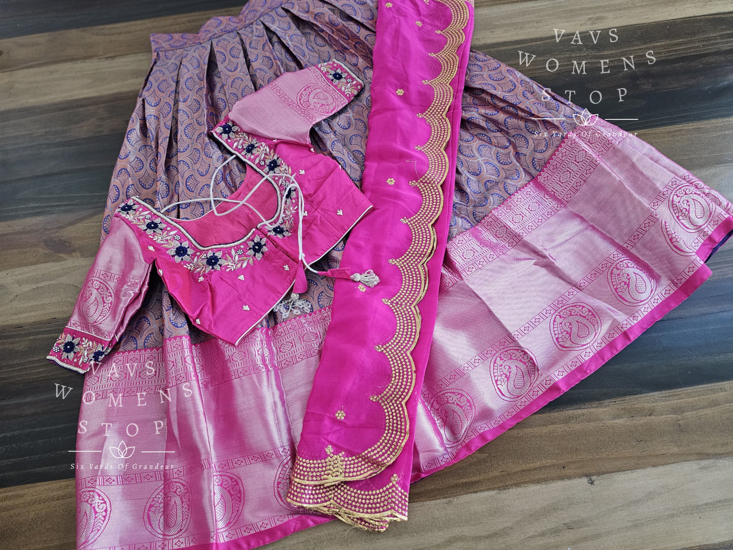 Traditional Half Saree Set