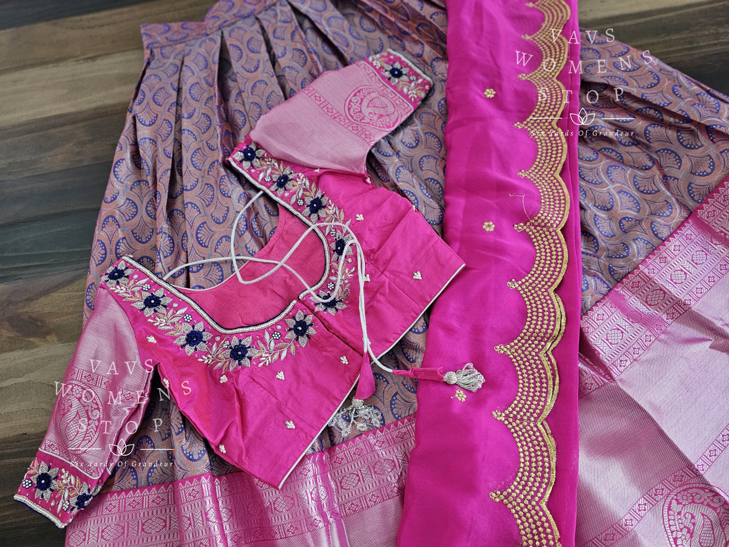 Traditional Half Saree Set