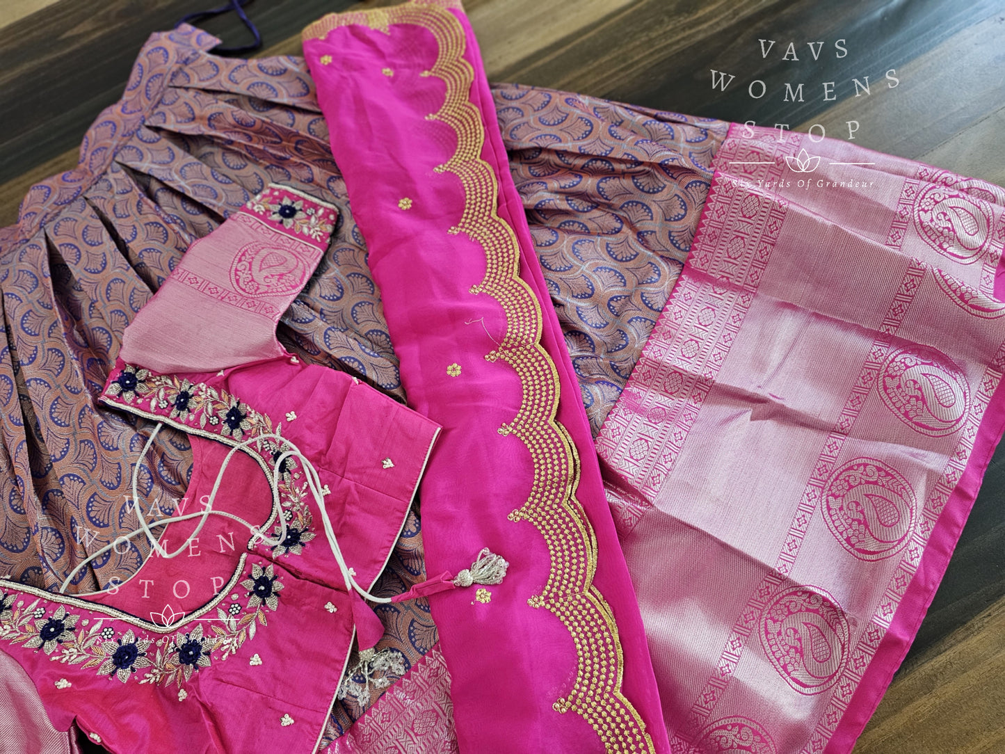 Traditional Half Saree Set