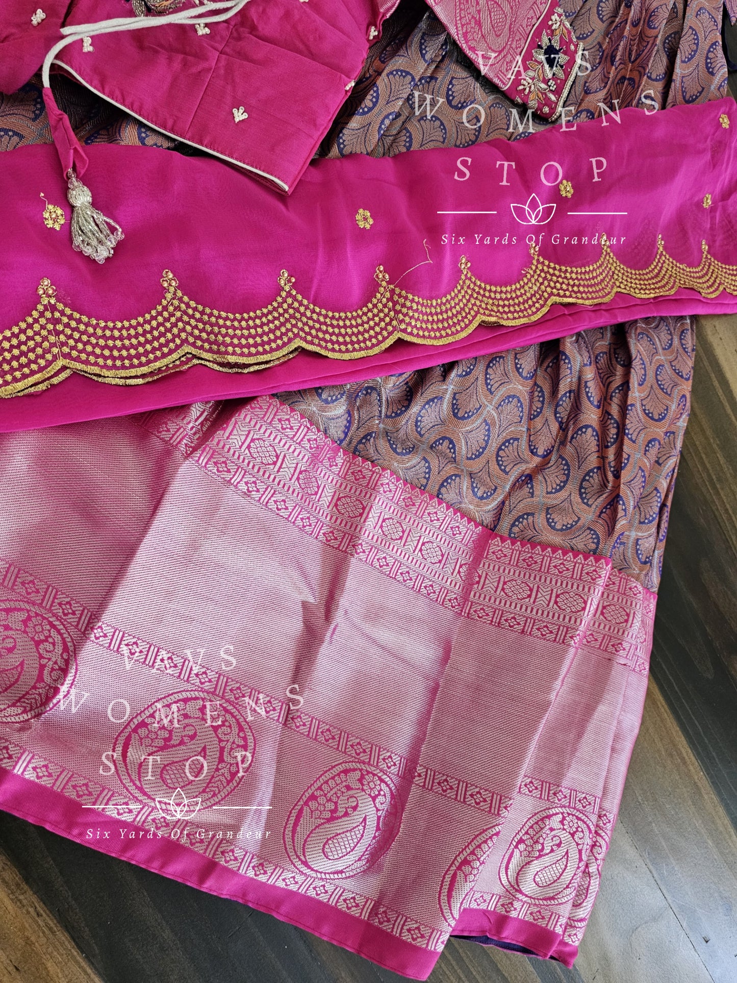 Traditional Half Saree Set