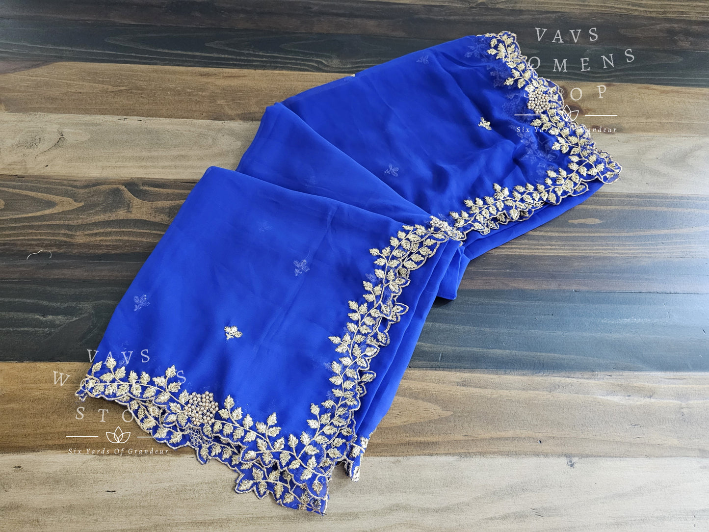 Soft Georgette Cutwork Duppata