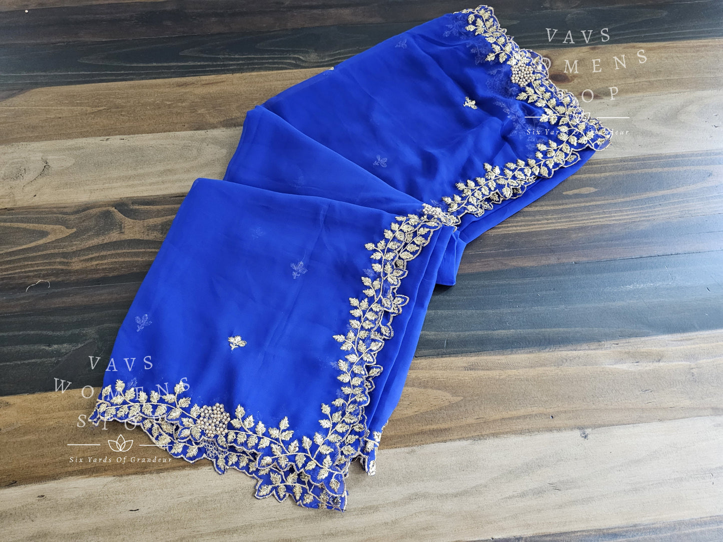 Soft Georgette Cutwork Duppata