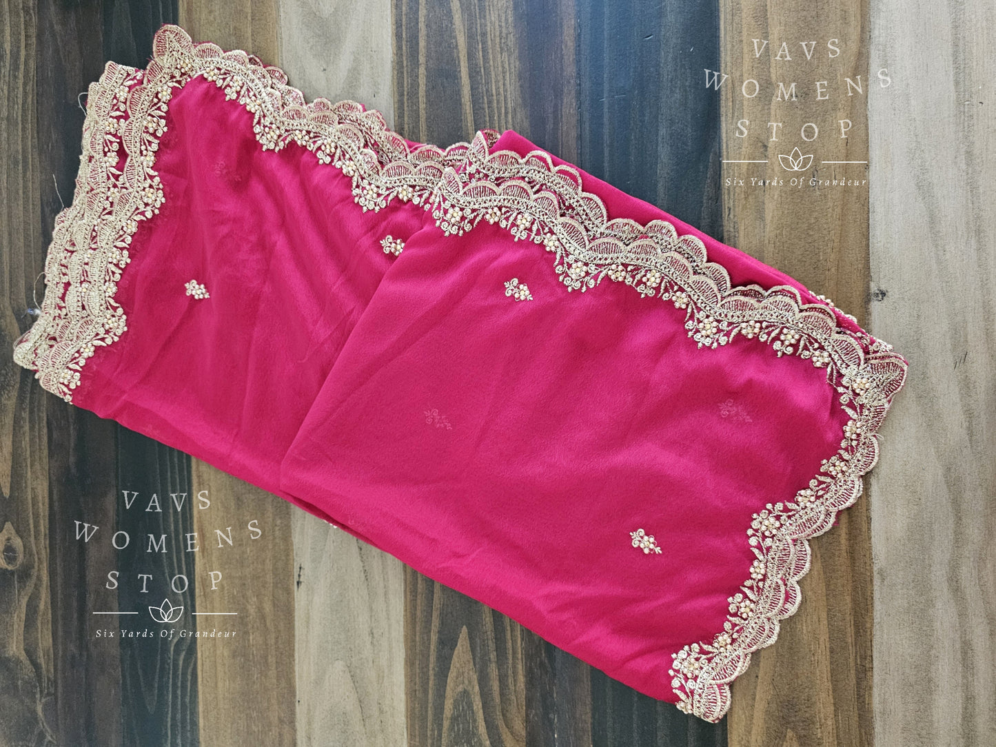 Soft Chinon Cutwork Duppata