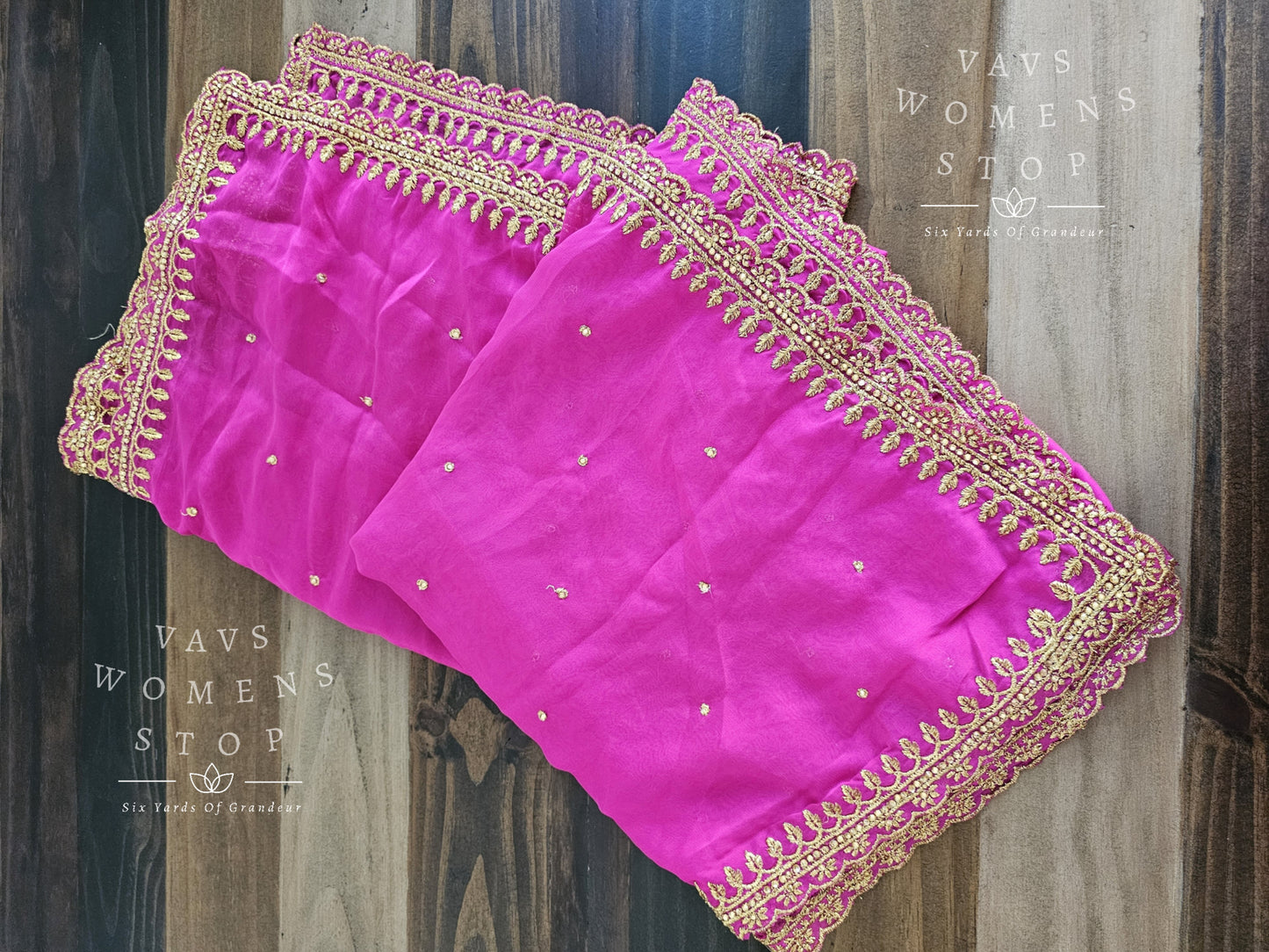 Soft Georgette Cutwork Duppata