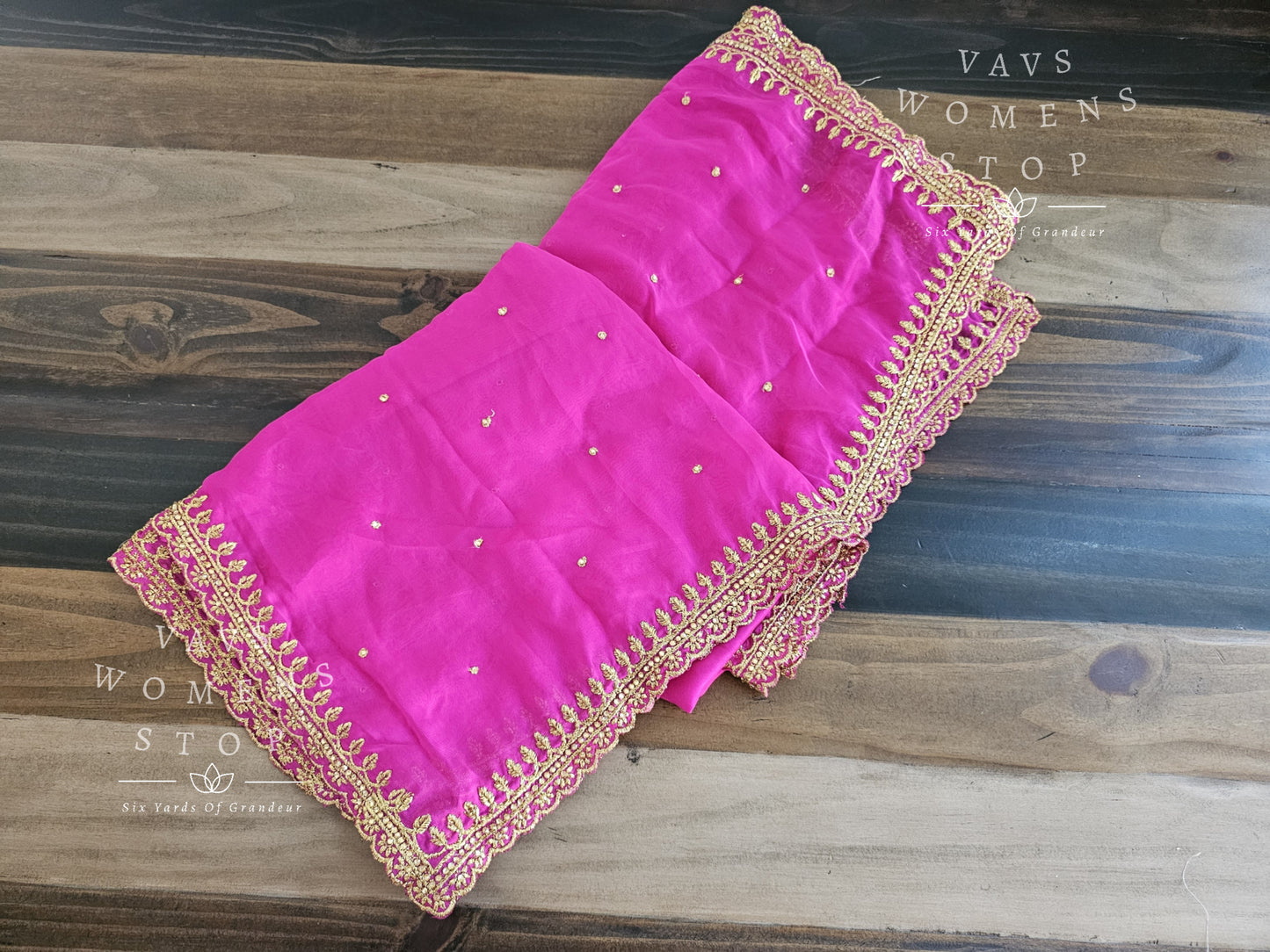 Soft Georgette Cutwork Duppata