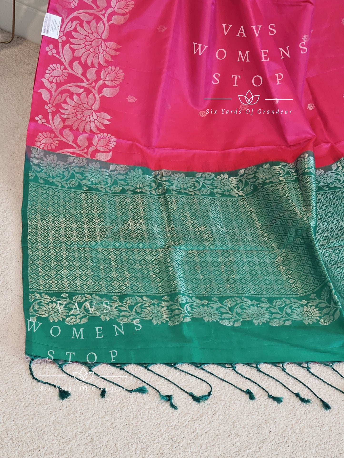 Pure Kanchi Soft Silk Saree - Benarasi Blouse