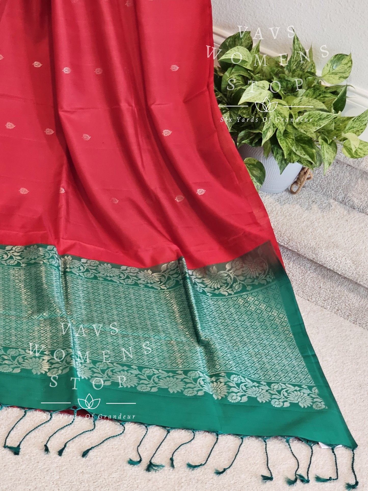 Pure Kanchi Soft Silk Saree - Benarasi Blouse