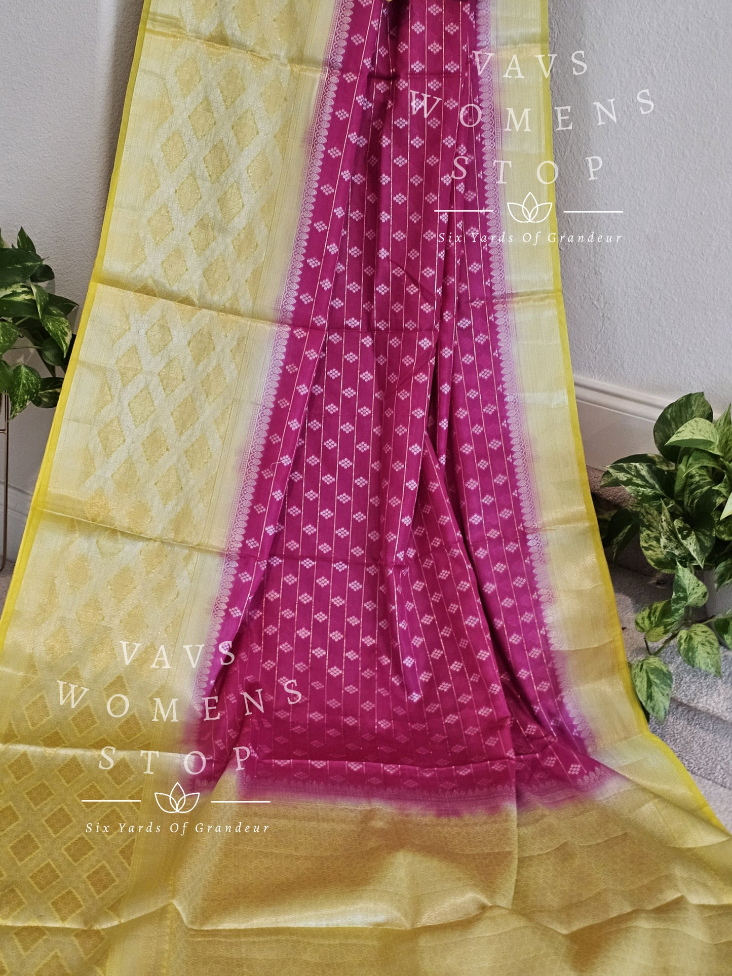 Fancy Warm Silk Saree - Blouse