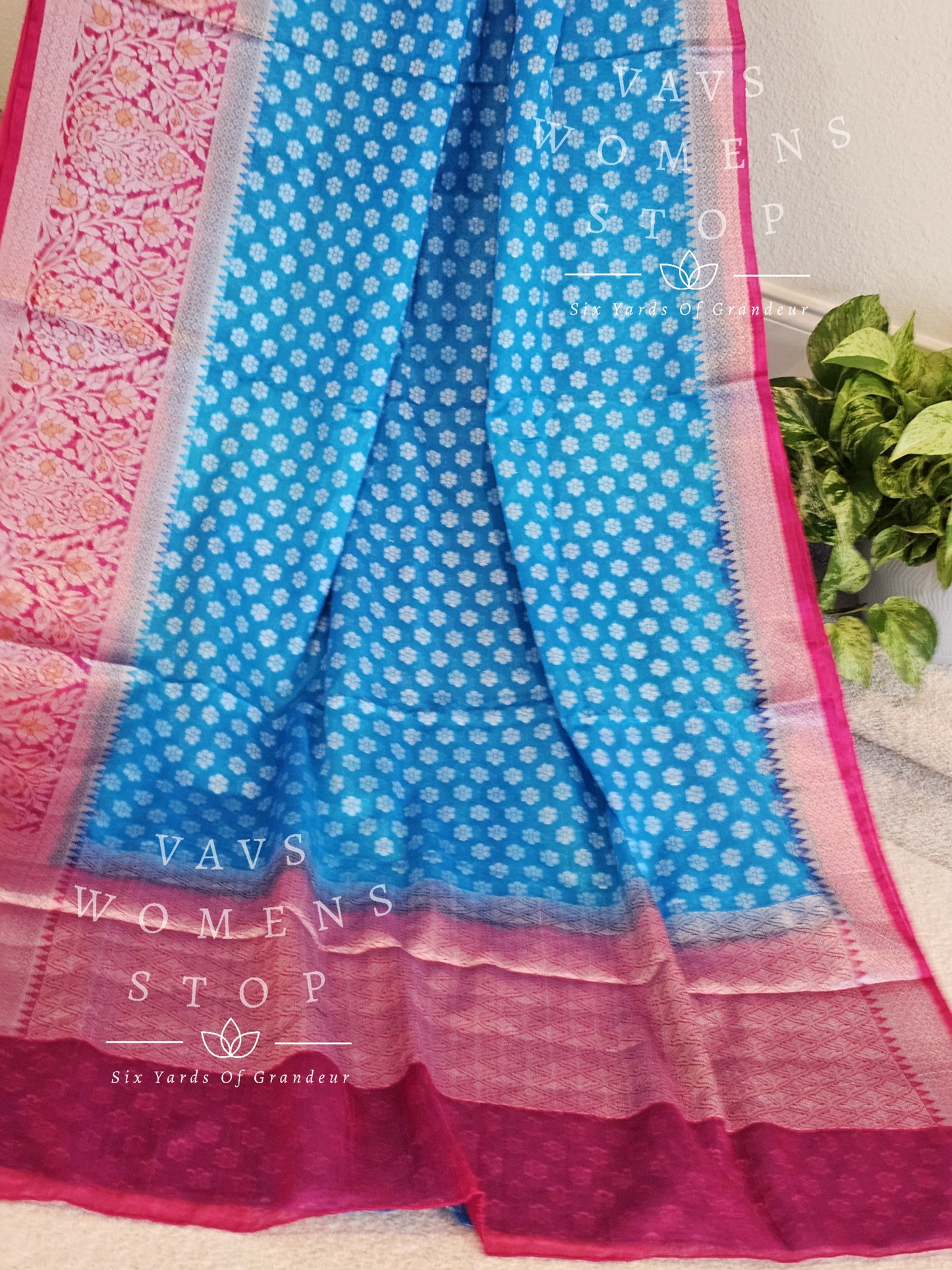 Fancy Benarasi Warm Silk Saree - Blouse