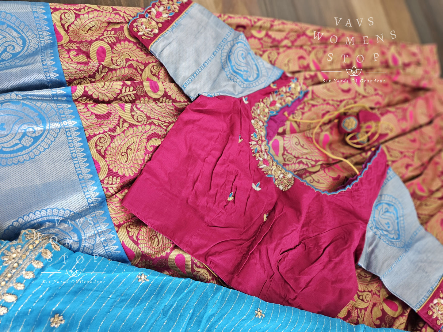 Traditional Half Saree Set