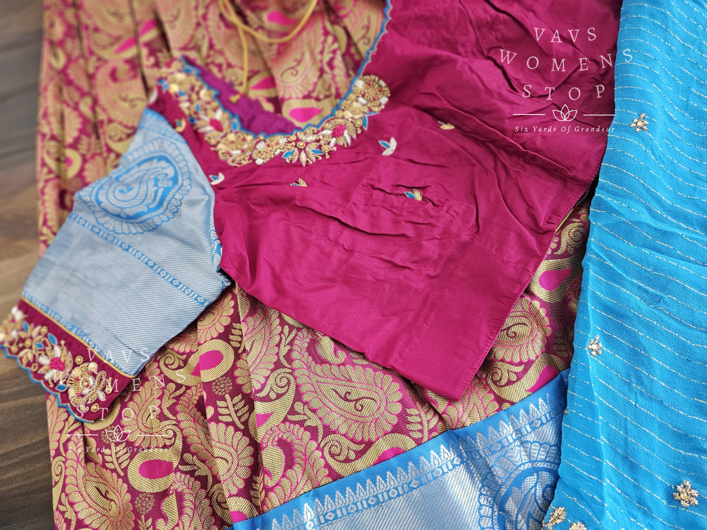 Traditional Half Saree Set