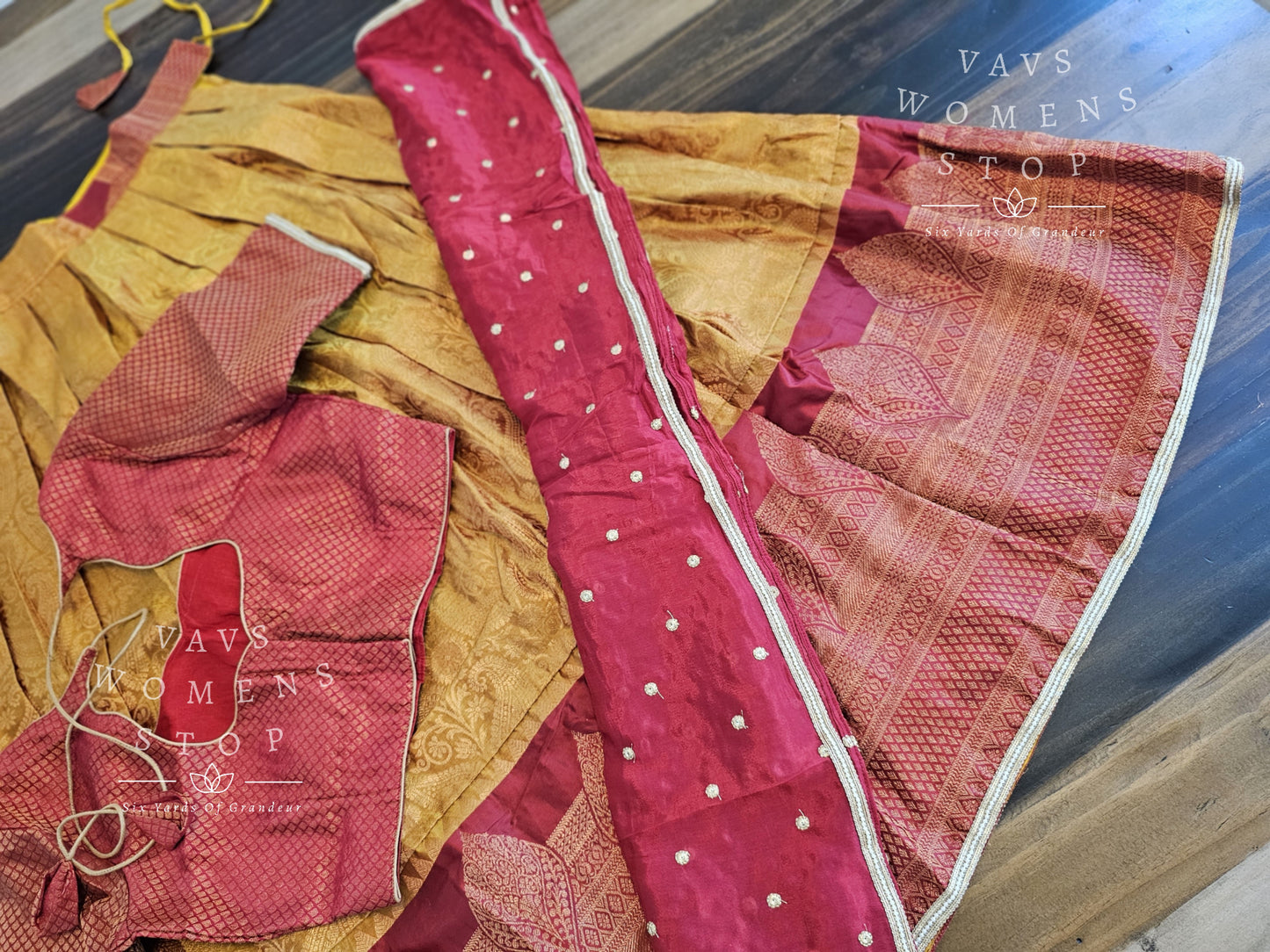 Traditional Half Saree Set