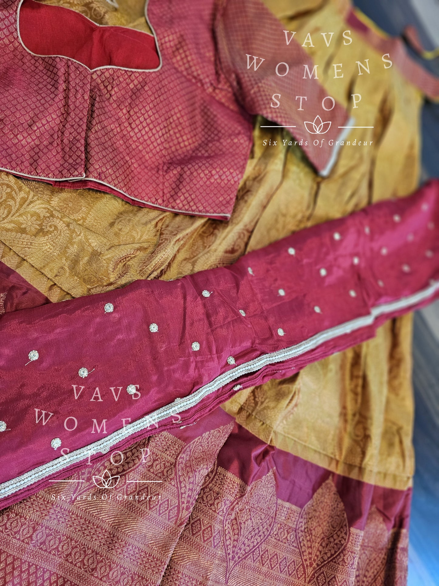 Traditional Half Saree Set