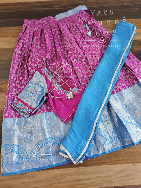 Traditional Half Saree Set