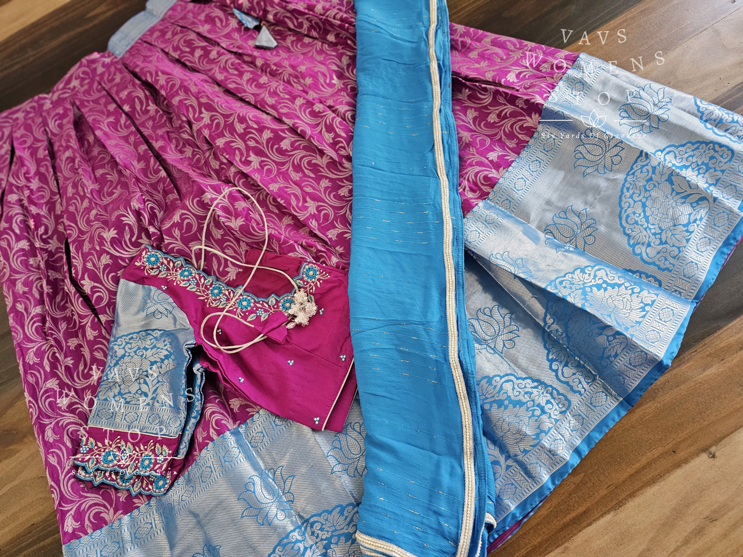 Traditional Half Saree Set