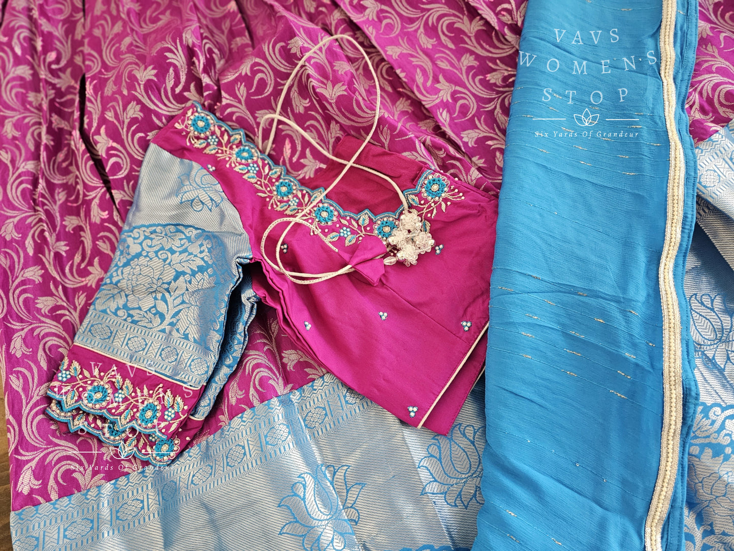 Traditional Half Saree Set