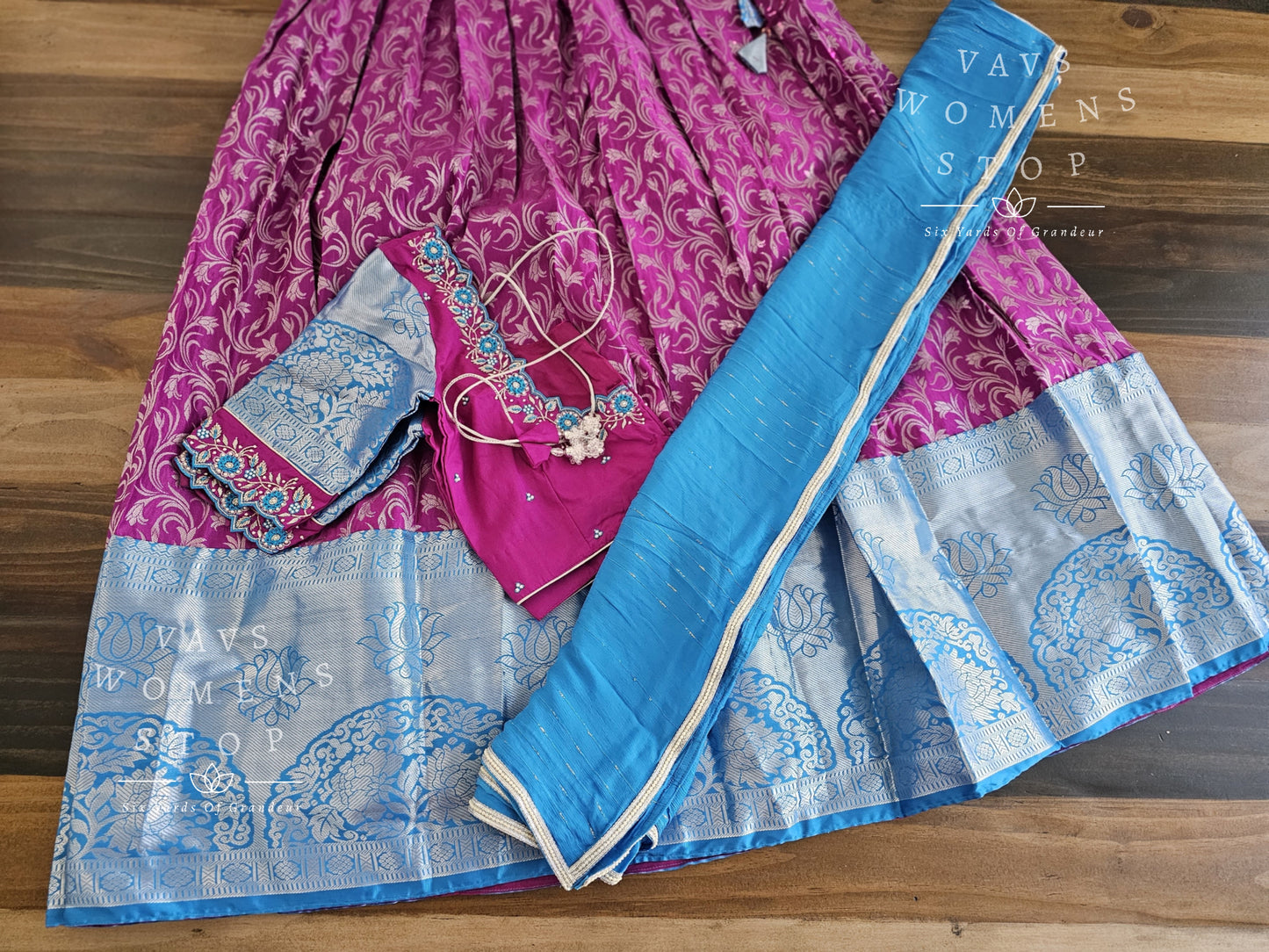 Traditional Half Saree Set