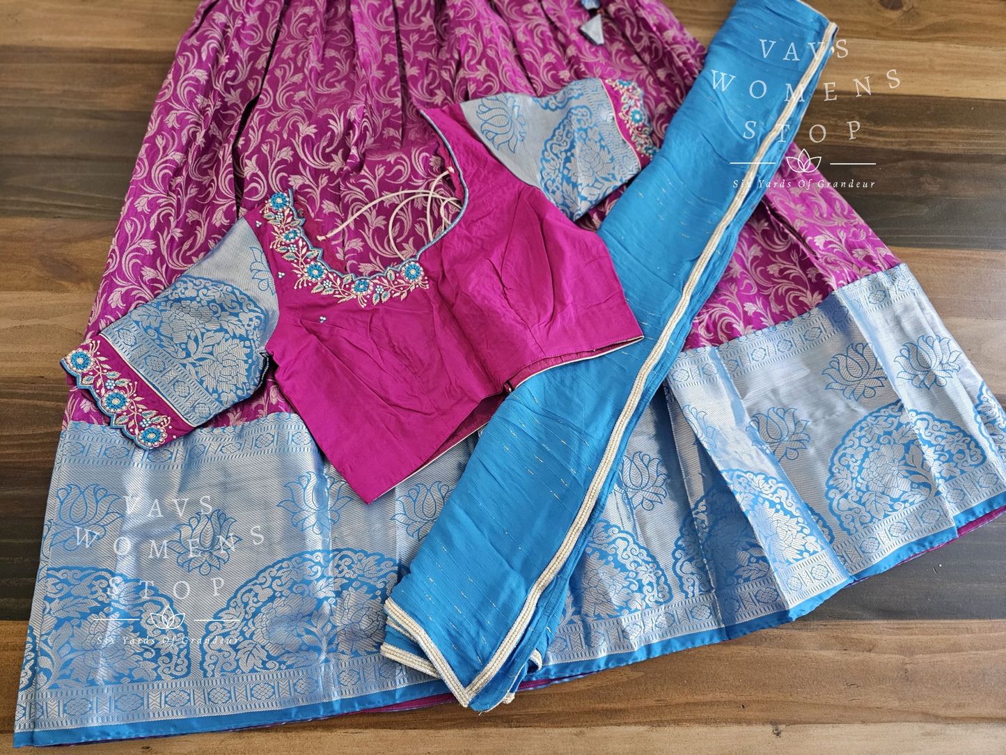 Traditional Half Saree Set