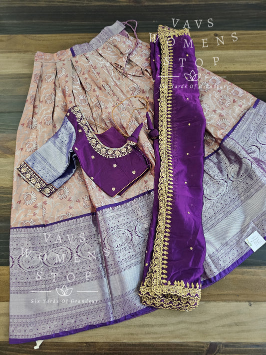 Traditional Half Saree Set