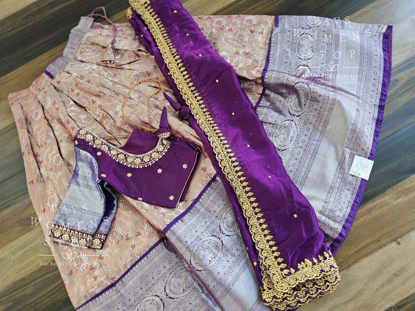 Traditional Half Saree Set