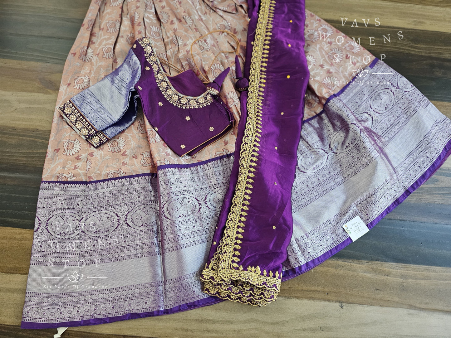 Traditional Half Saree Set