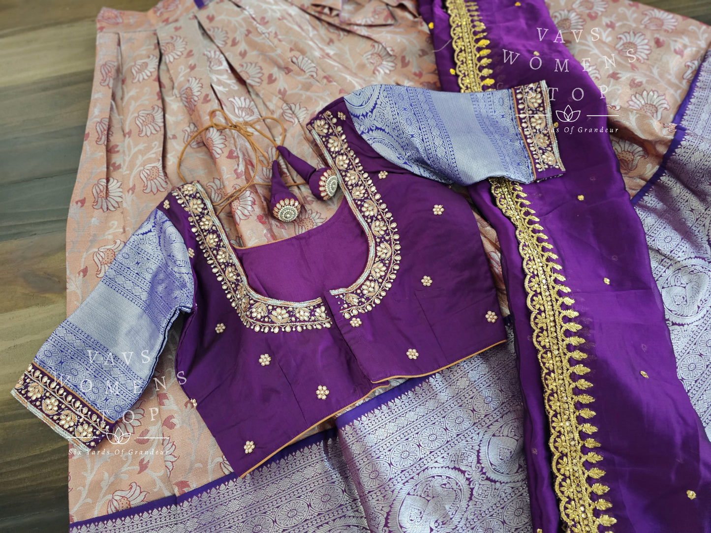 Traditional Half Saree Set