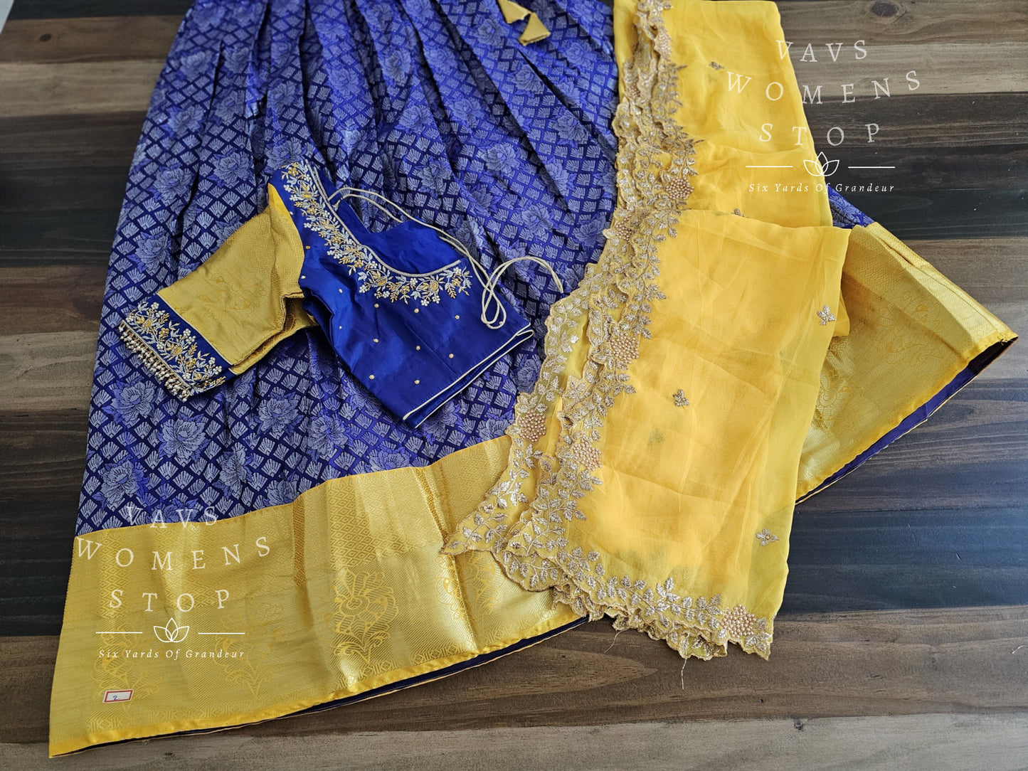 Traditional Half Saree Set