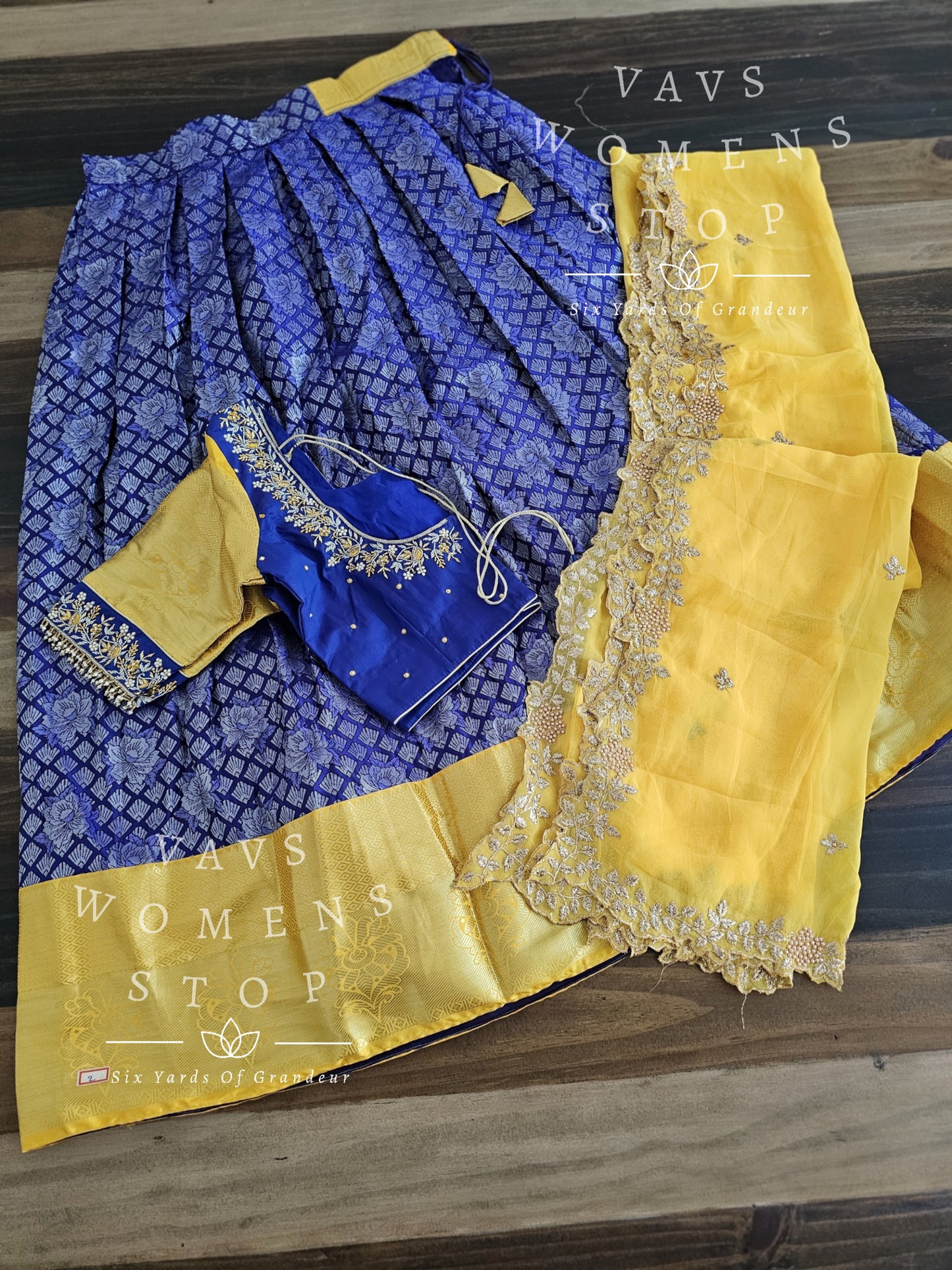 Traditional Half Saree Set