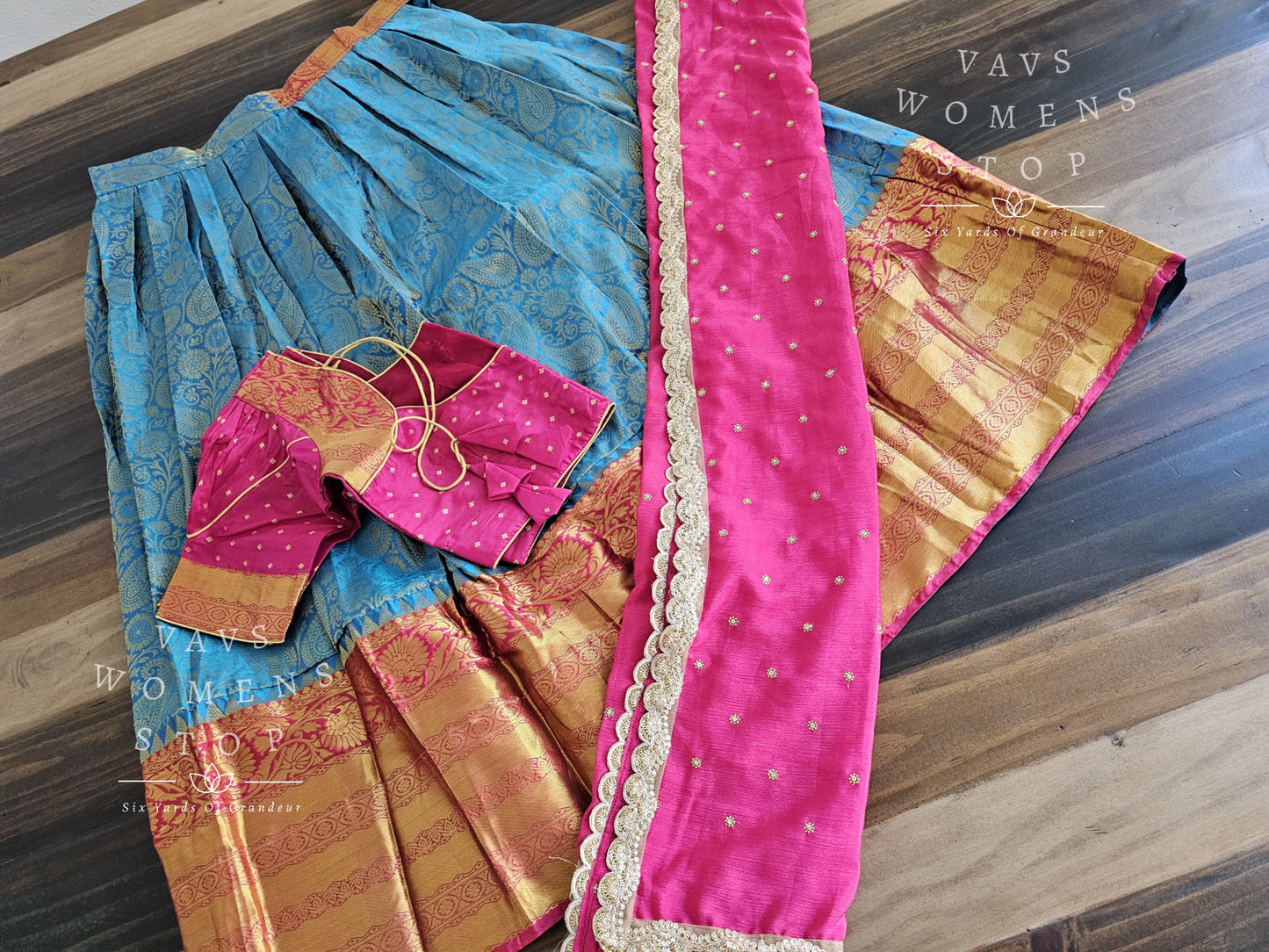 Traditional Half Saree Set