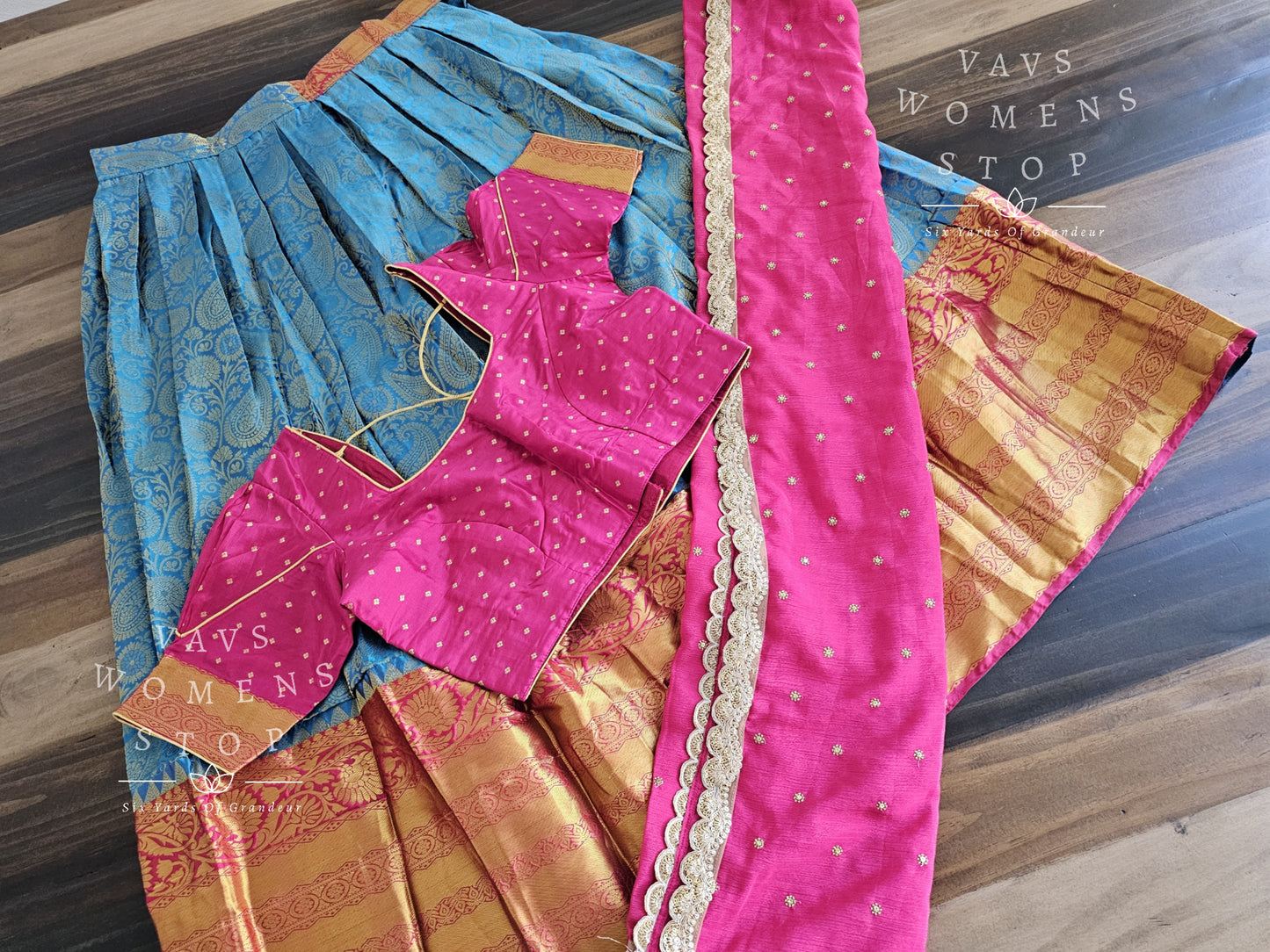 Traditional Half Saree Set