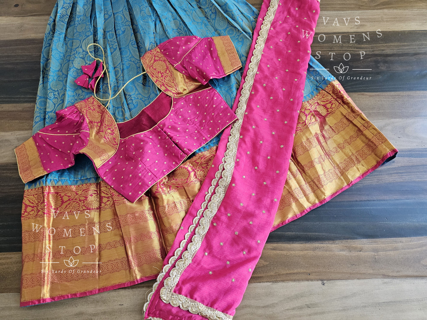 Traditional Half Saree Set