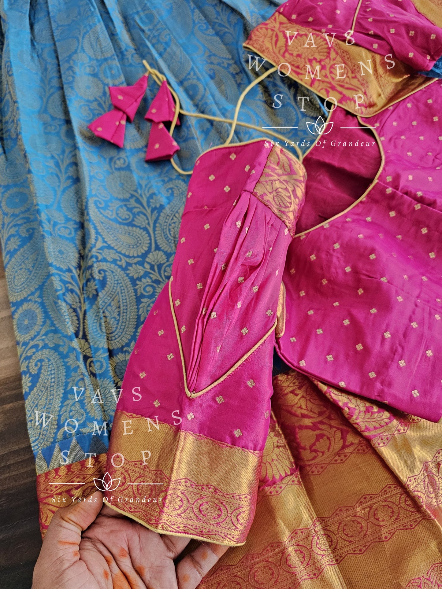 Traditional Half Saree Set