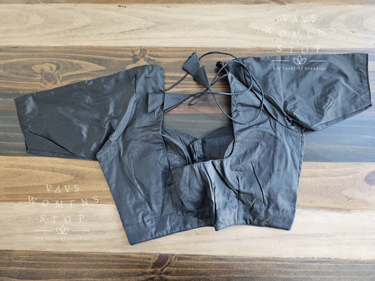 Plain Black Blouse