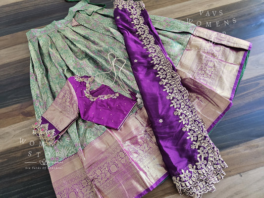 Traditional Half Saree Set