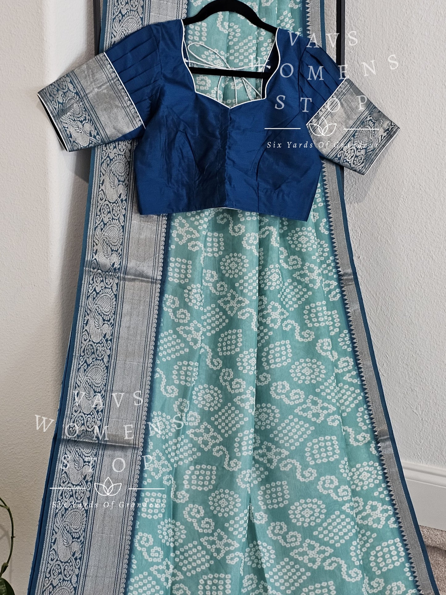 Mangalagiri Pattu Bhandini Saree - Blouse