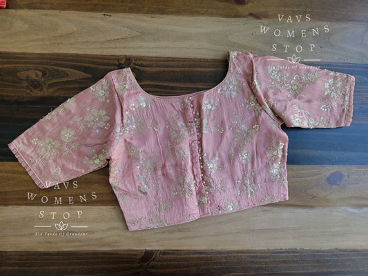 Chinon Chiffon Sequins Blouse