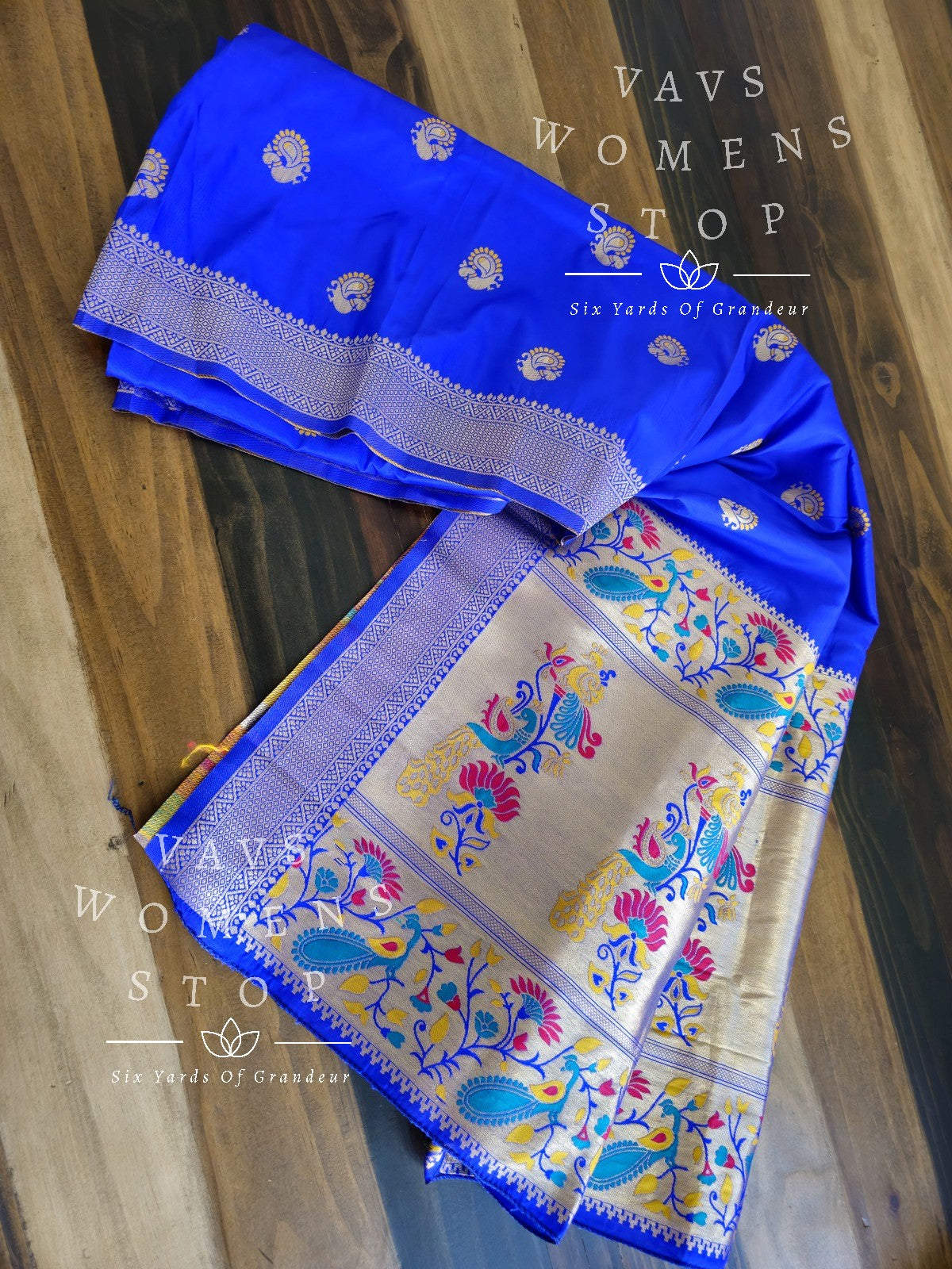 Paithani Benarasi Silk Dupatta