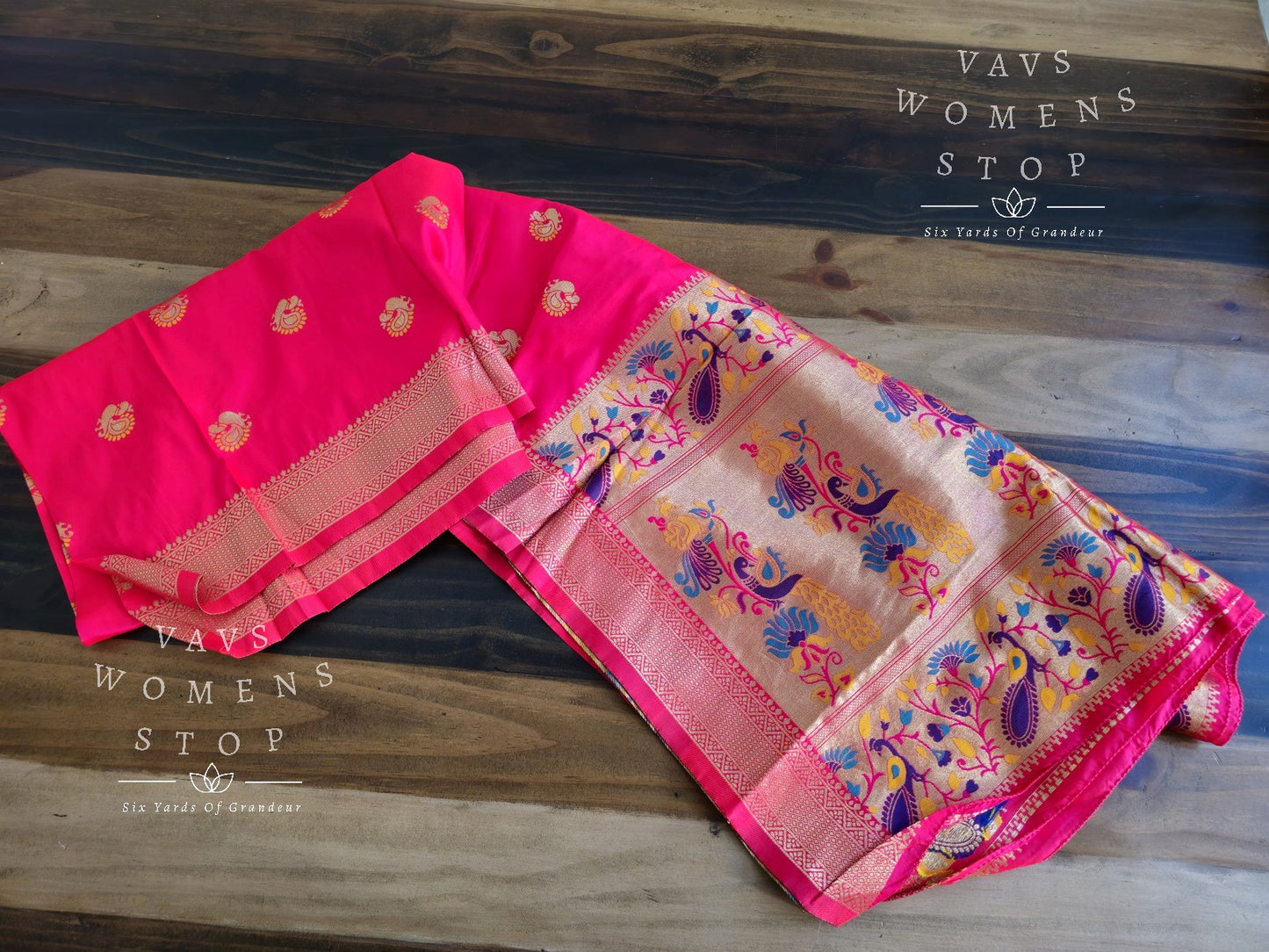 Paithani Benarasi Silk Dupatta