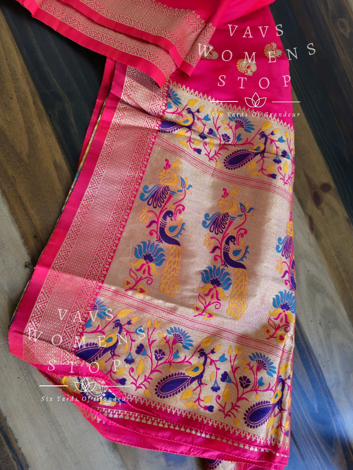 Paithani Benarasi Silk Dupatta