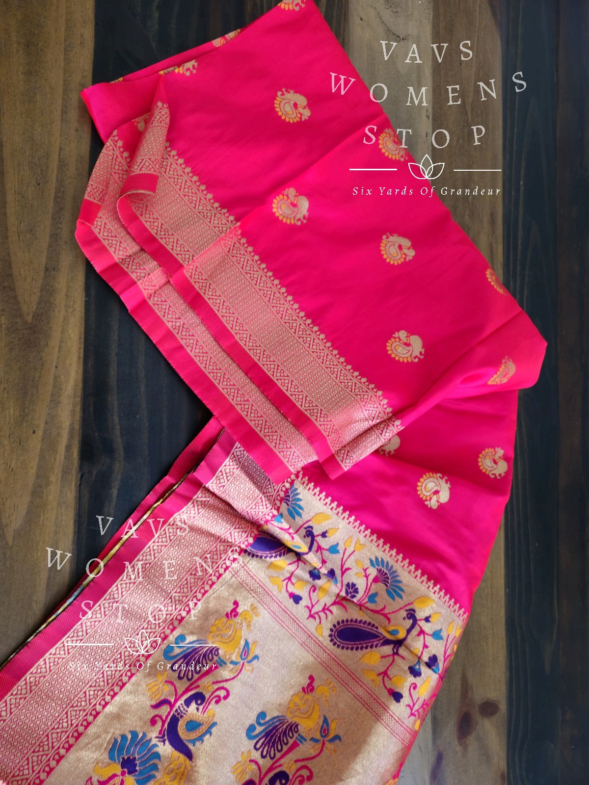 Paithani Benarasi Silk Dupatta