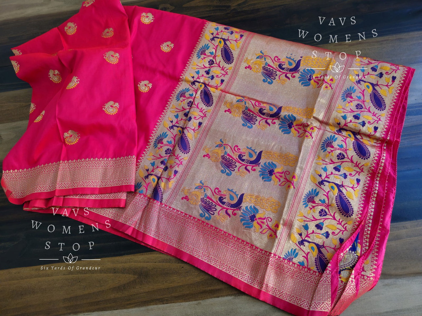 Paithani Benarasi Silk Dupatta